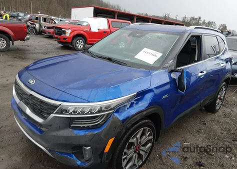 2021 Kia Seltos Sx Turbo z USA, uszkodzony, nr VIN KNDETCA2XM7107942